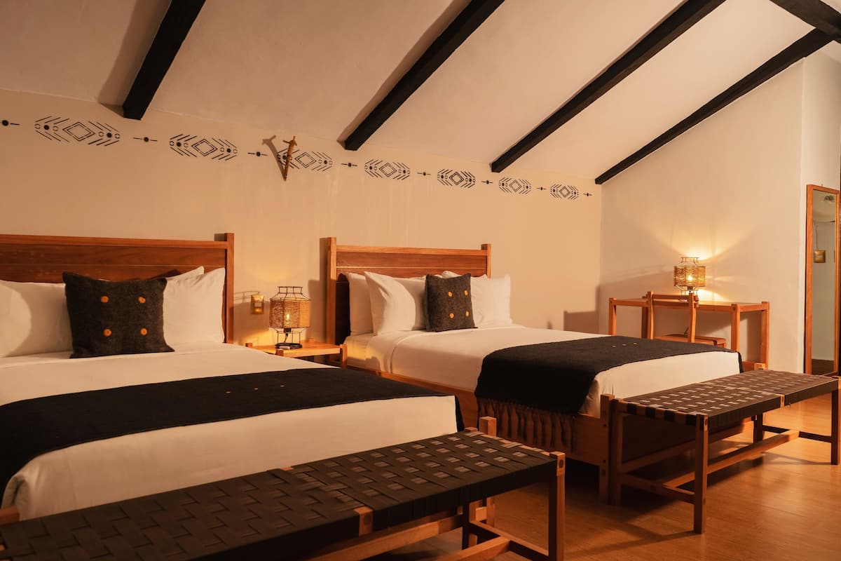 Chambre Supérieure, 2 lits doubles