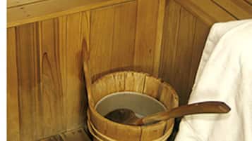 Sauna, sources chaudes/minérales, soins corporels, soins d'hydrothérapie