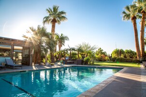 Indoor pool, 2 outdoor pools, sun loungers