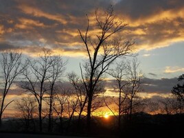 Vista desde la propiedad