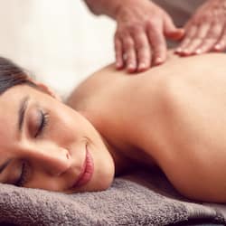 Massage bij de accommodatie