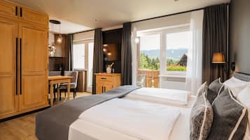 Superior-Studio, including Oberstaufen Plus Card | 2 bedrooms, in-room safe, iron/ironing board, free WiFi