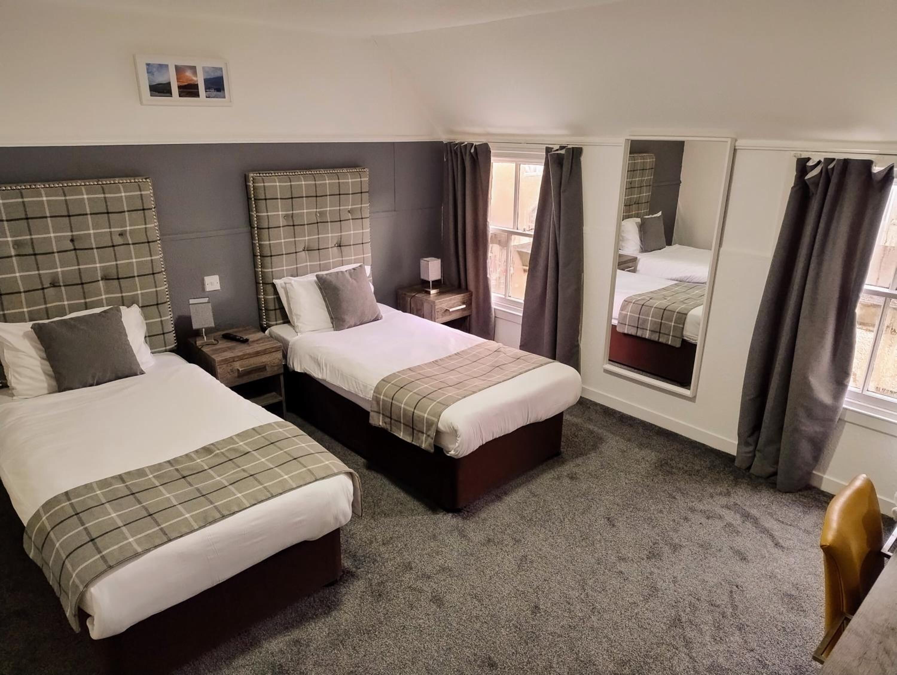 Desk, iron/ironing board (on request), WiFi (free), bed sheets