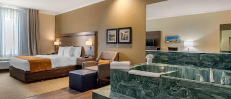 In-room safe, desk, blackout curtains, iron/ironing board