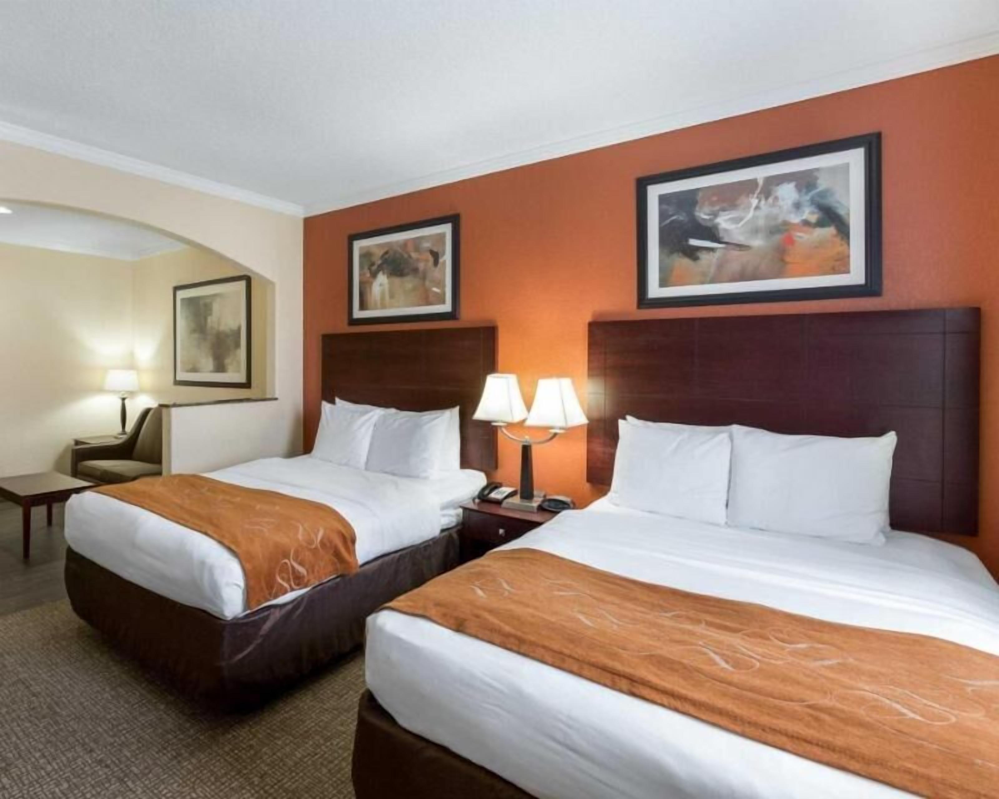 In-room safe, desk, blackout curtains, iron/ironing board