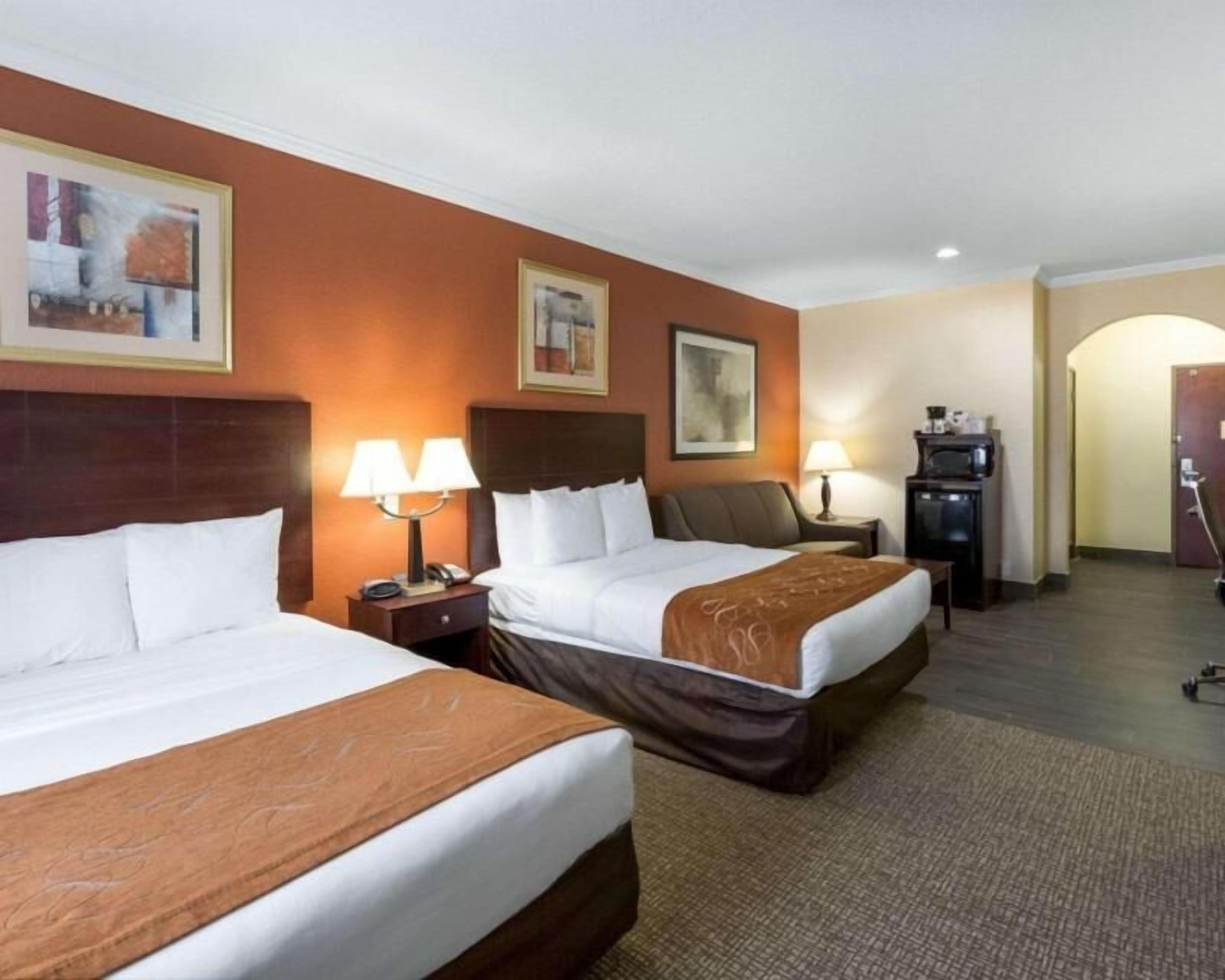 In-room safe, desk, blackout curtains, iron/ironing board
