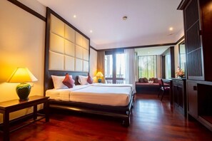 Chambre Majestueuse avec lits jumeaux (Grand Deluxe) | Minibar, coffres-forts dans les chambres, bureau, Wi-Fi gratuit