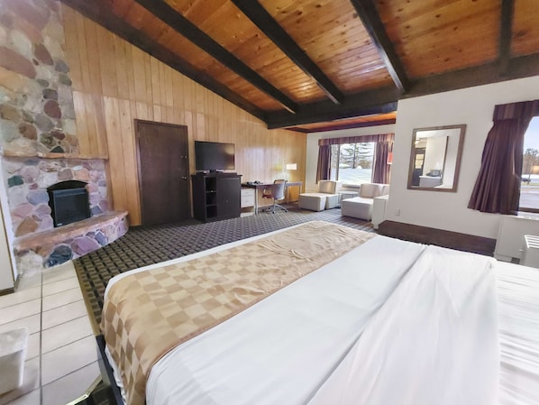 1 Deluxe King Fireplace