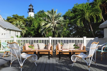 Patio, balcany or terrace at Lighthouse Hotel - Key West Historic Inns