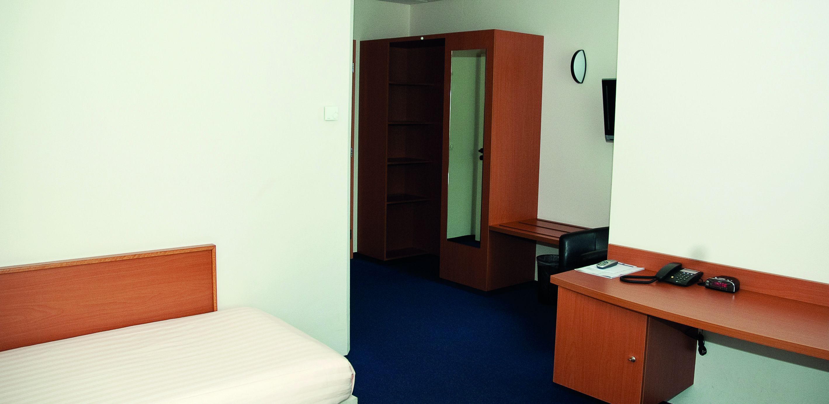comfort double room | in-room safe, desk, blackout curtains, iron/ironing board