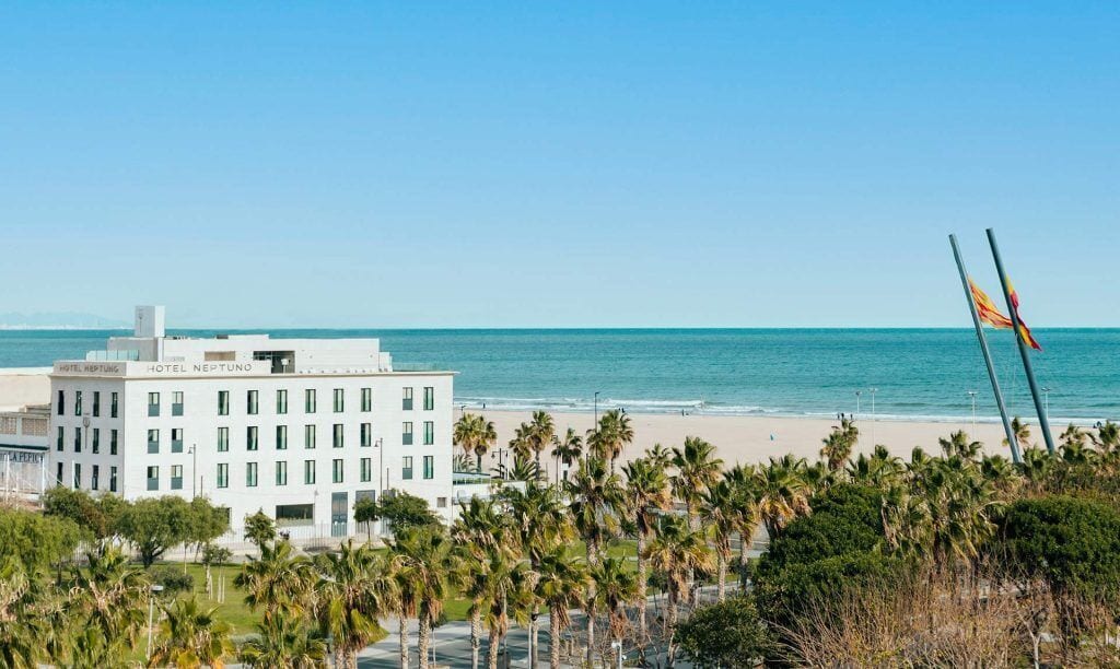 Hotel Neptuno in Valencia, Spain