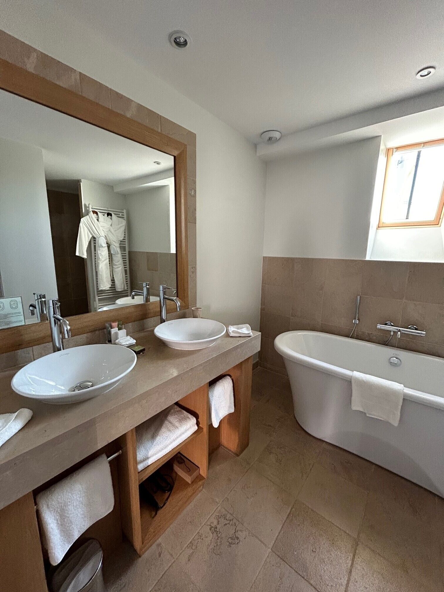 suite | bathroom | free toiletries, hair dryer, bathrobes, slippers