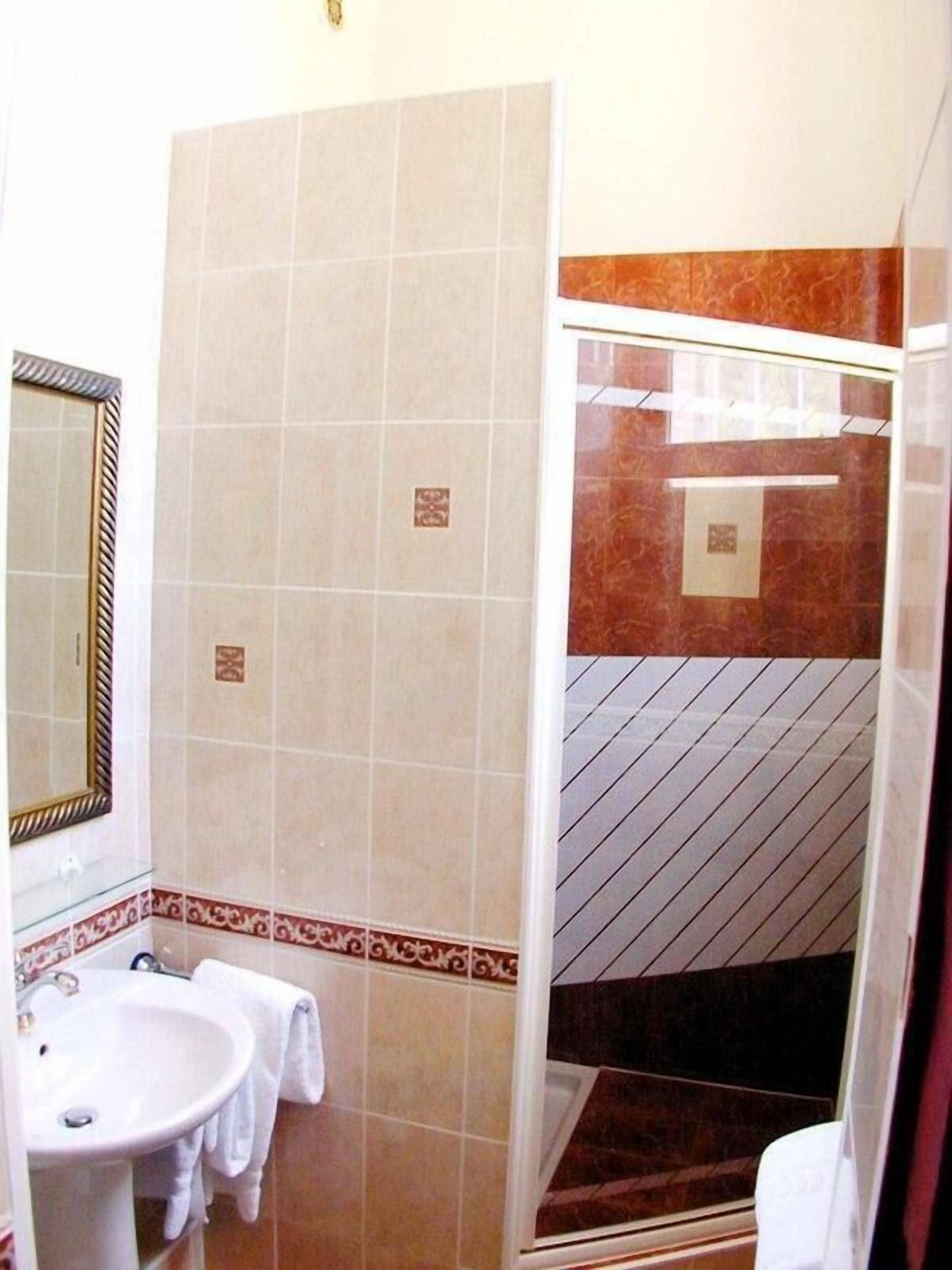 standard double room | bathroom | shower