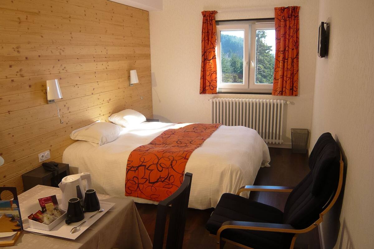 comfort double room | in-room safe, desk, soundproofing, free cots/infant beds
