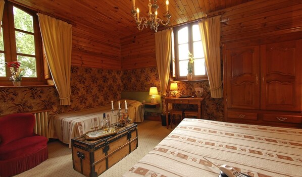 2 habitaciones, ropa de cama de alta calidad y minibar 