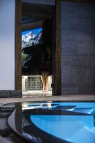 Un sauna, baño turco, tratamientos corporales