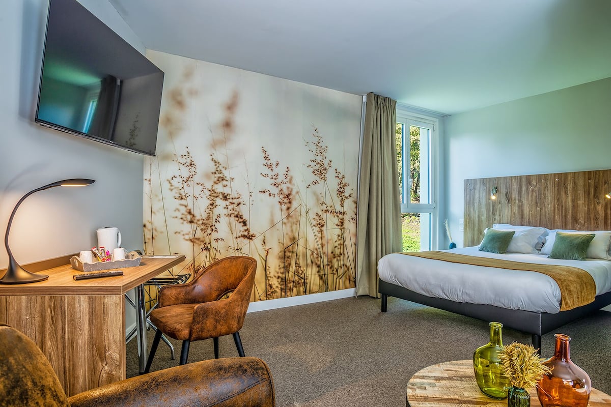 Habitación Premium doble | 1 dormitorio, escritorio, cortinas opacas y sistema de insonorización