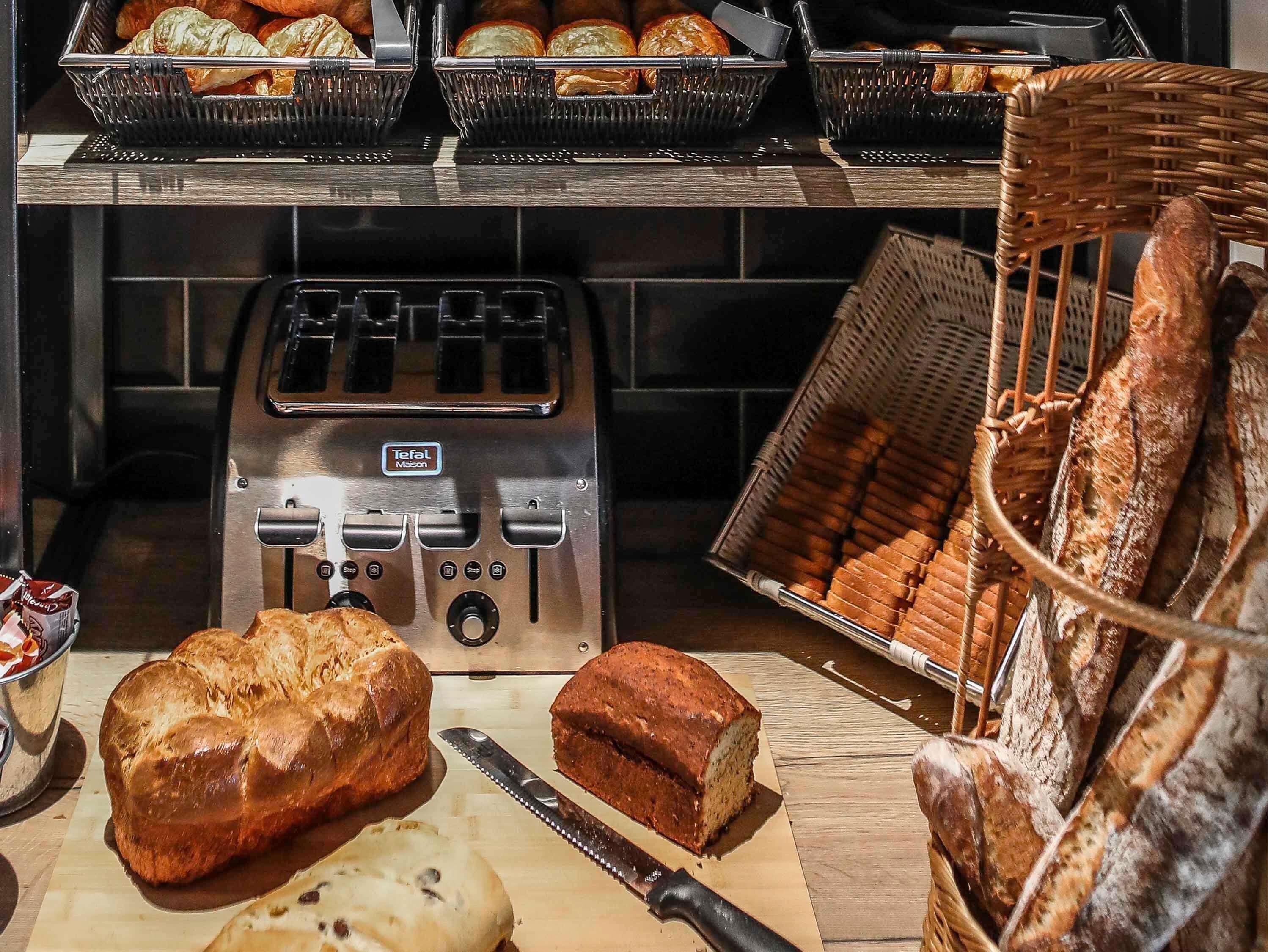 daily buffet breakfast (eur 10 per person)