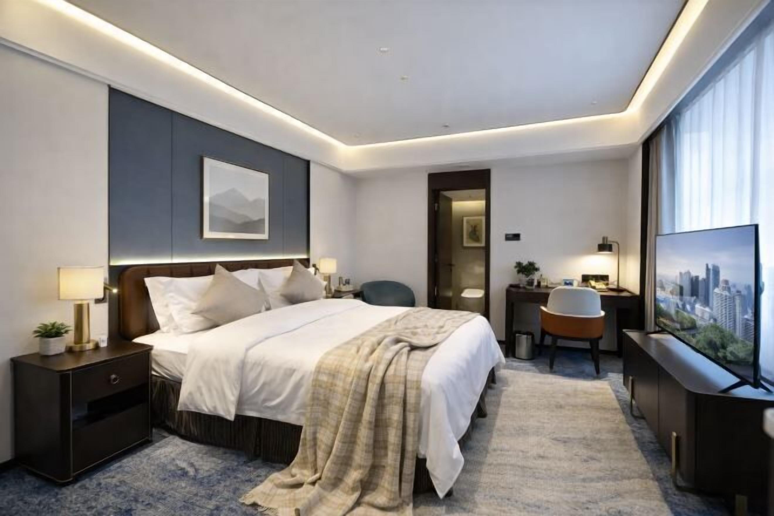 Wifi gratis y ropa de cama 