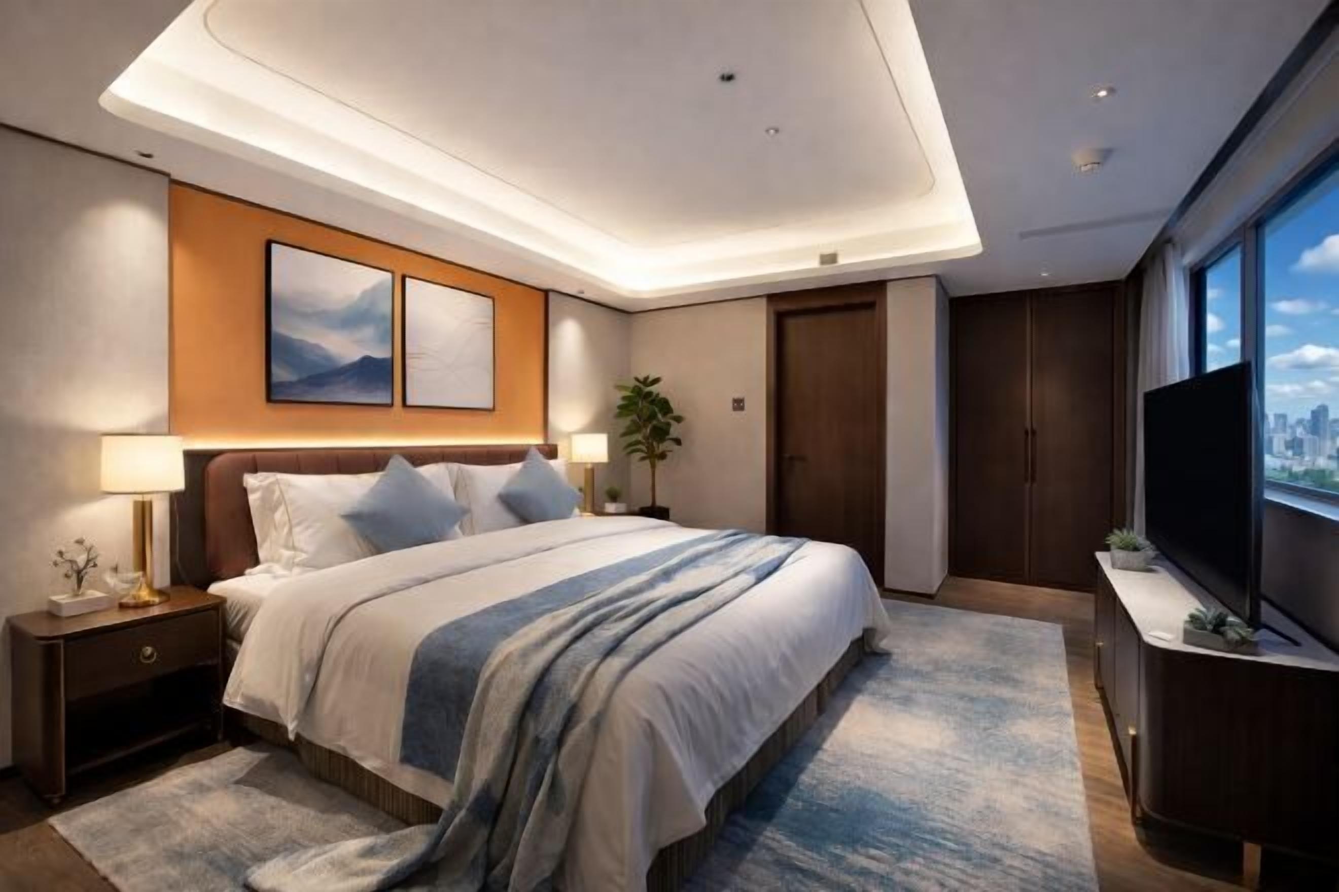 Wifi gratis y ropa de cama 