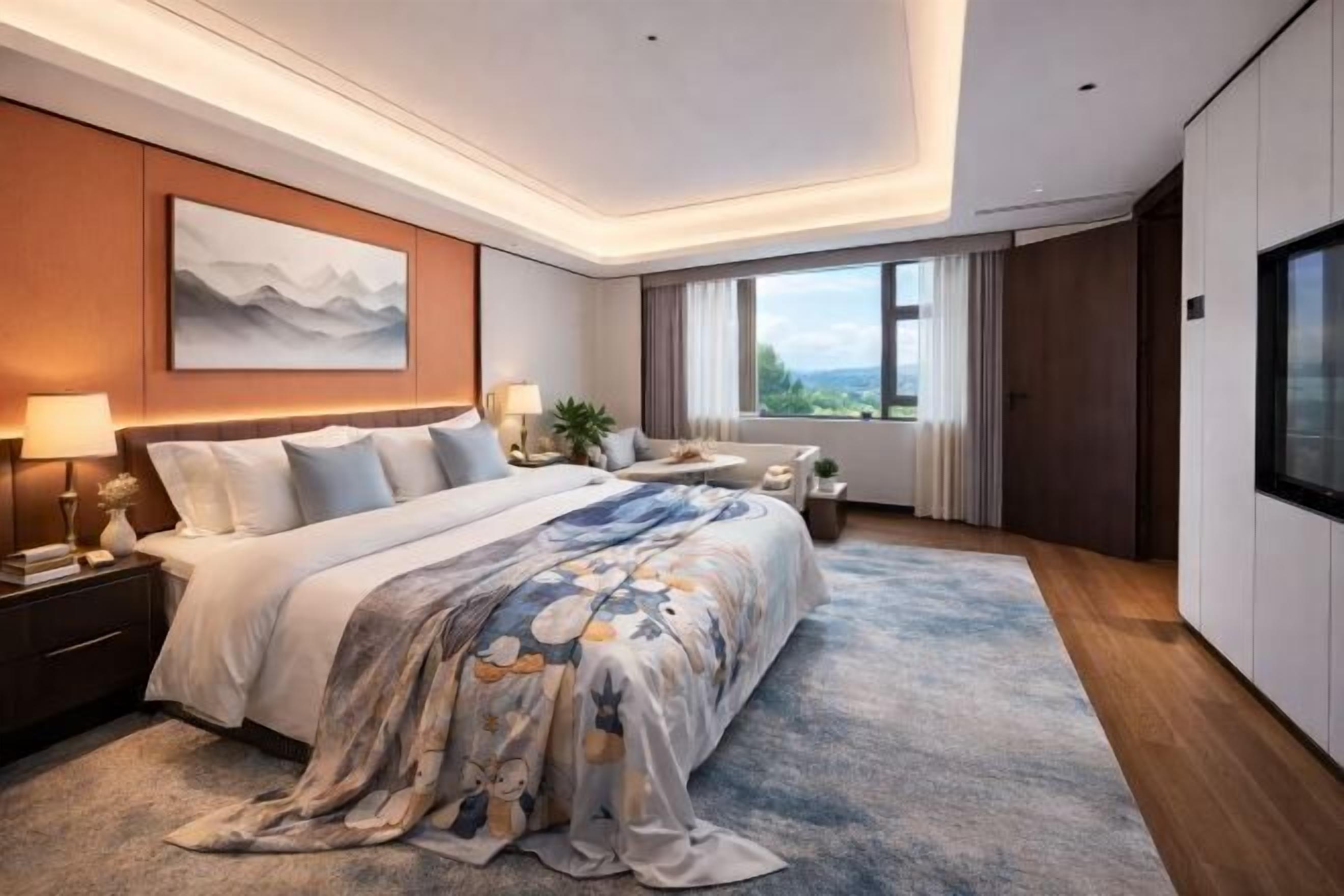 Wifi gratis y ropa de cama 