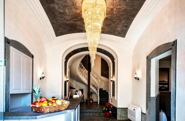 Blick von der Unterkunft