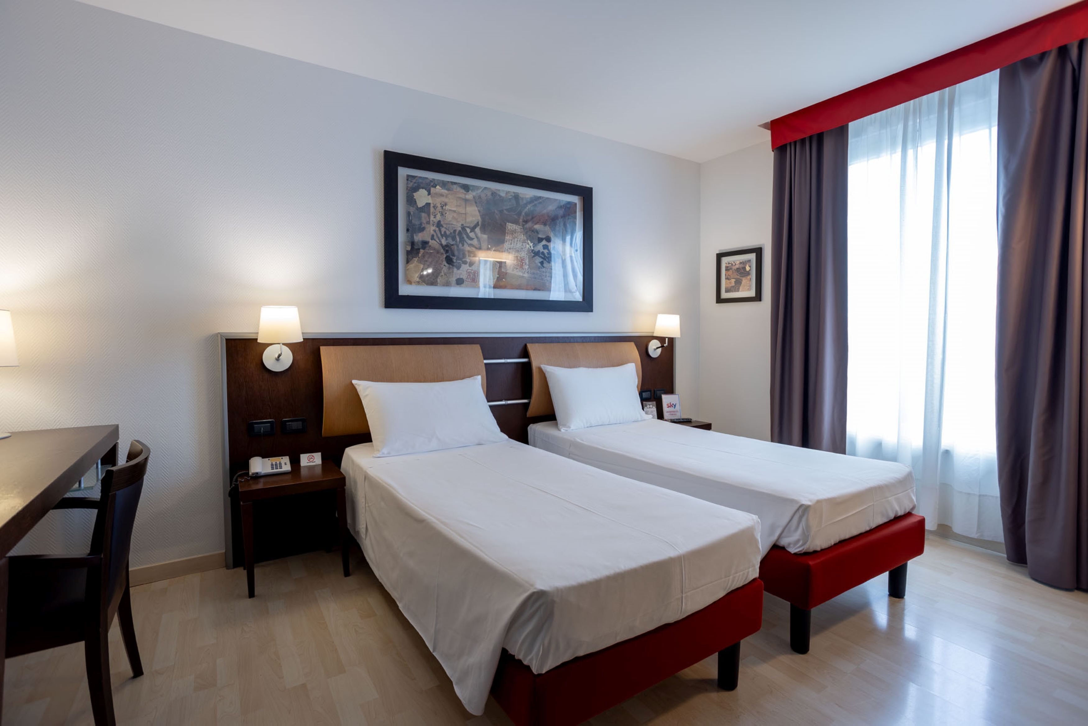 classic double room, 2 single beds | 1 bedroom, premium bedding, down duvets, minibar