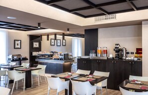 Daily buffet breakfast (EUR 9.5 per person)