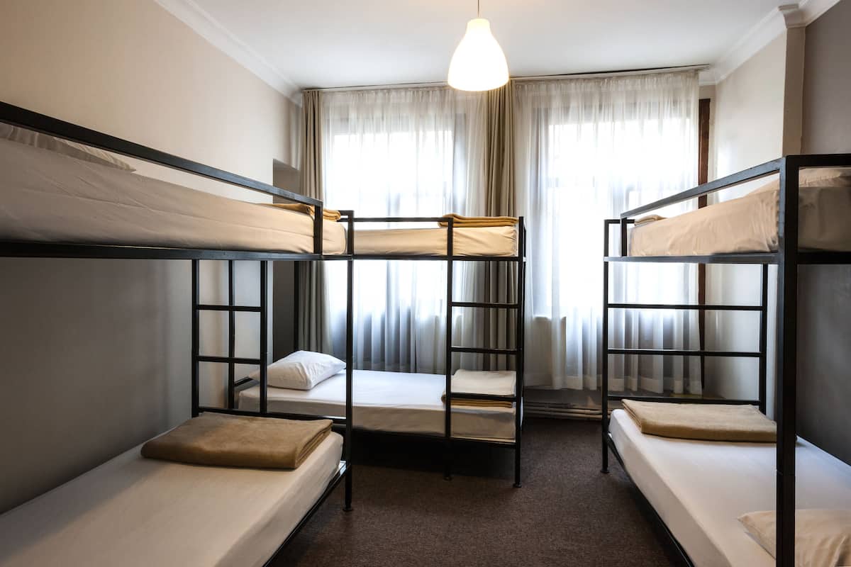 Shared Dormitory, Mixed Dorm (8 Person) | Pillow-top beds, iron/ironing board, free cots/infant beds