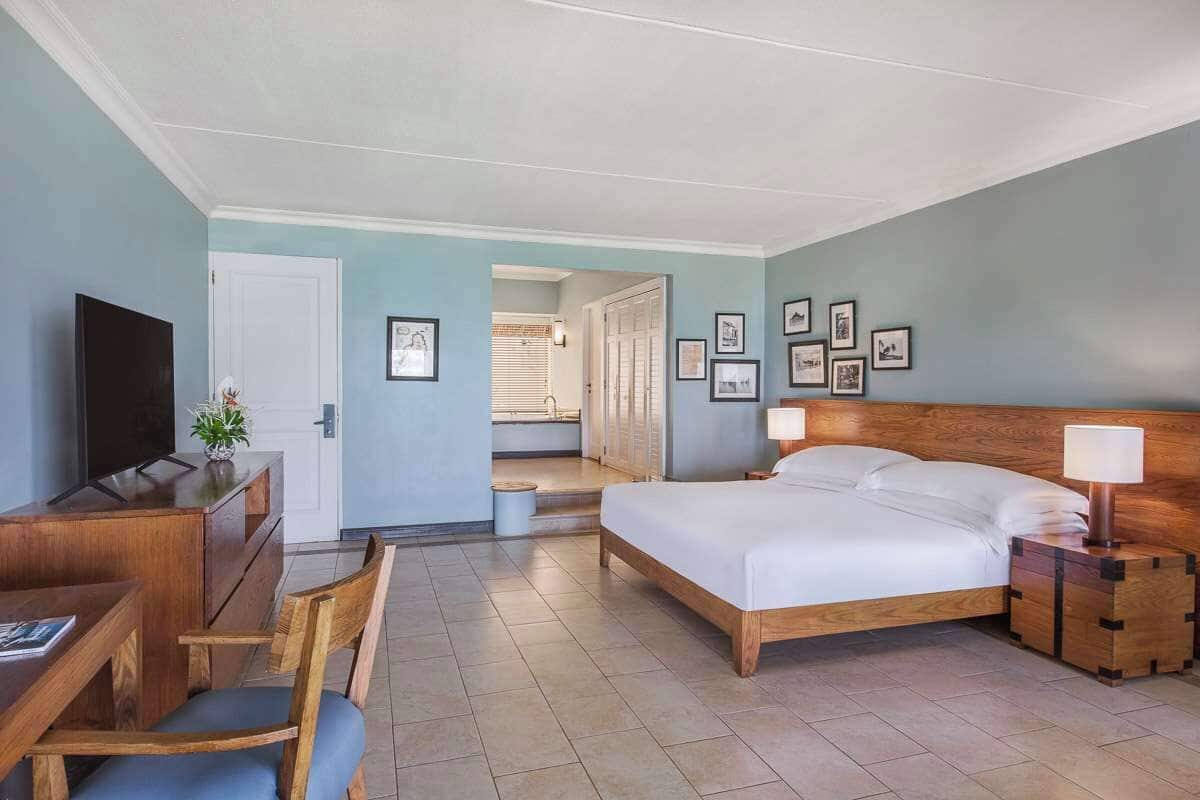 In-room safe, desk, laptop workspace, blackout curtains