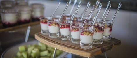 Daily continental breakfast for a fee