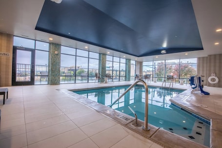 Una piscina techada