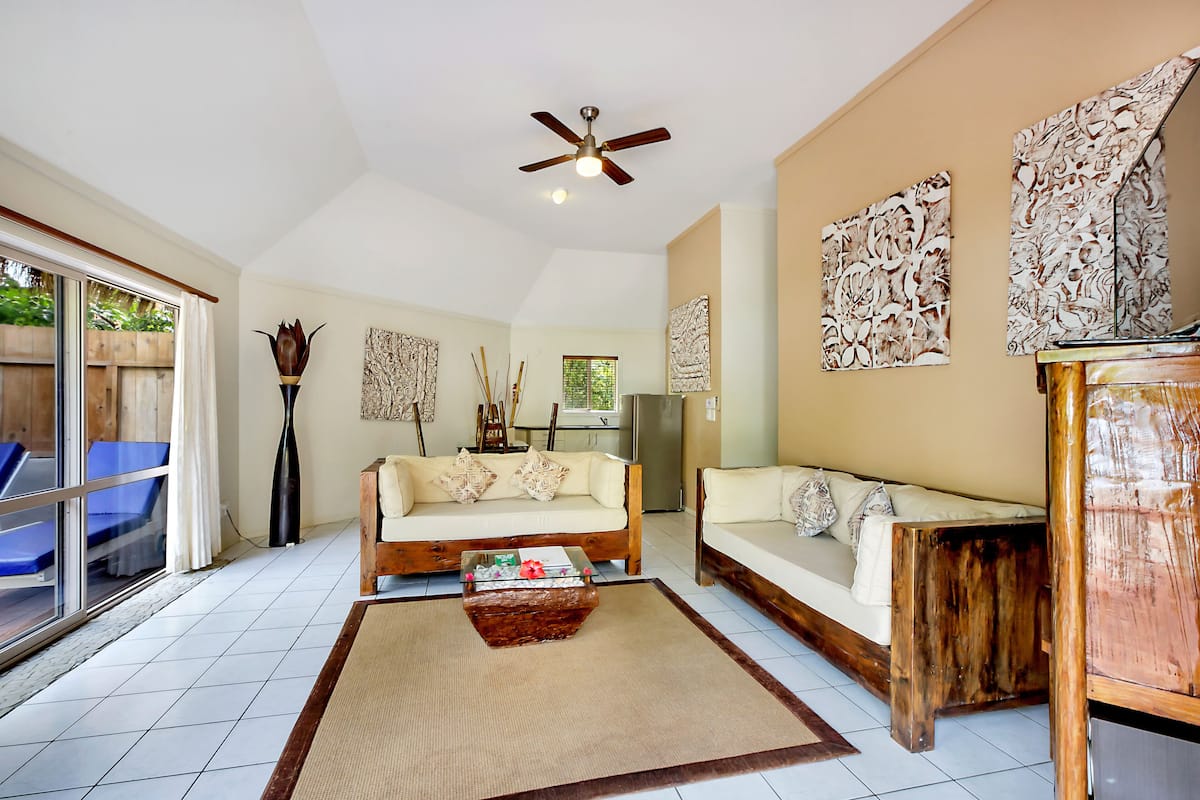 One Bedroom Beach Front Villa | Egyptian cotton sheets, premium bedding, Tempur-Pedic beds, in-room safe