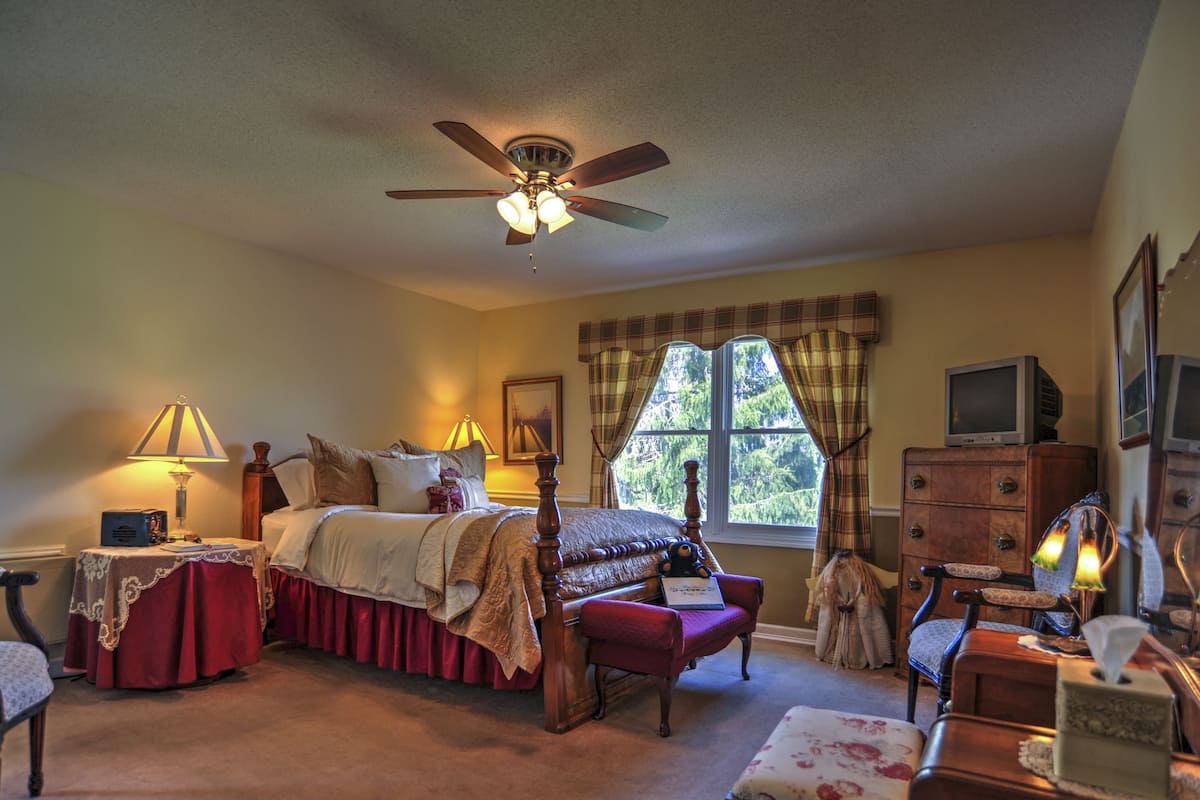 Standard Room, 1 King Bed, Non Smoking, Mountain View | Egyptian cotton sheets, premium bedding, down comforters