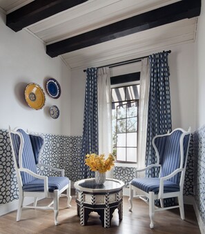 Zona de estar del vestíbulo