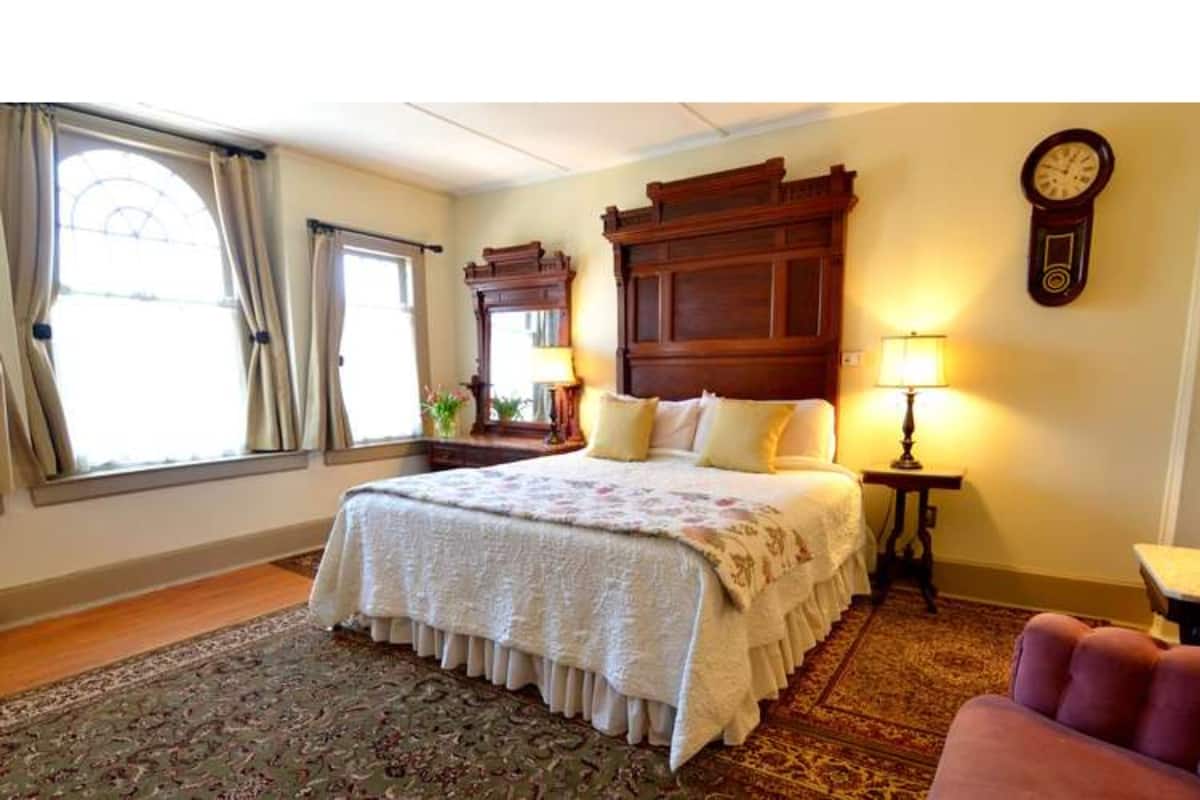 Individually decorated, desk, iron/ironing board, bed sheets
