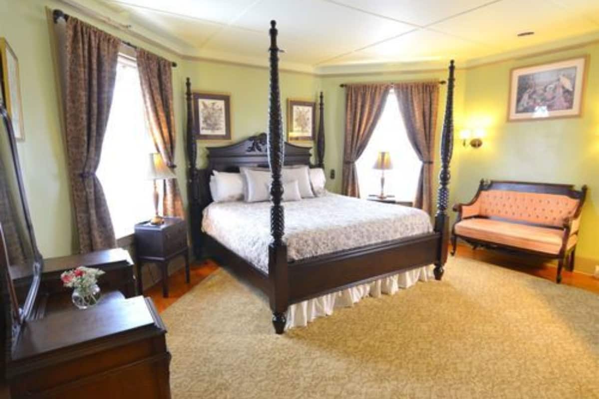 Individually decorated, desk, iron/ironing board, bed sheets