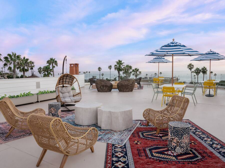 Rooftop terrace
