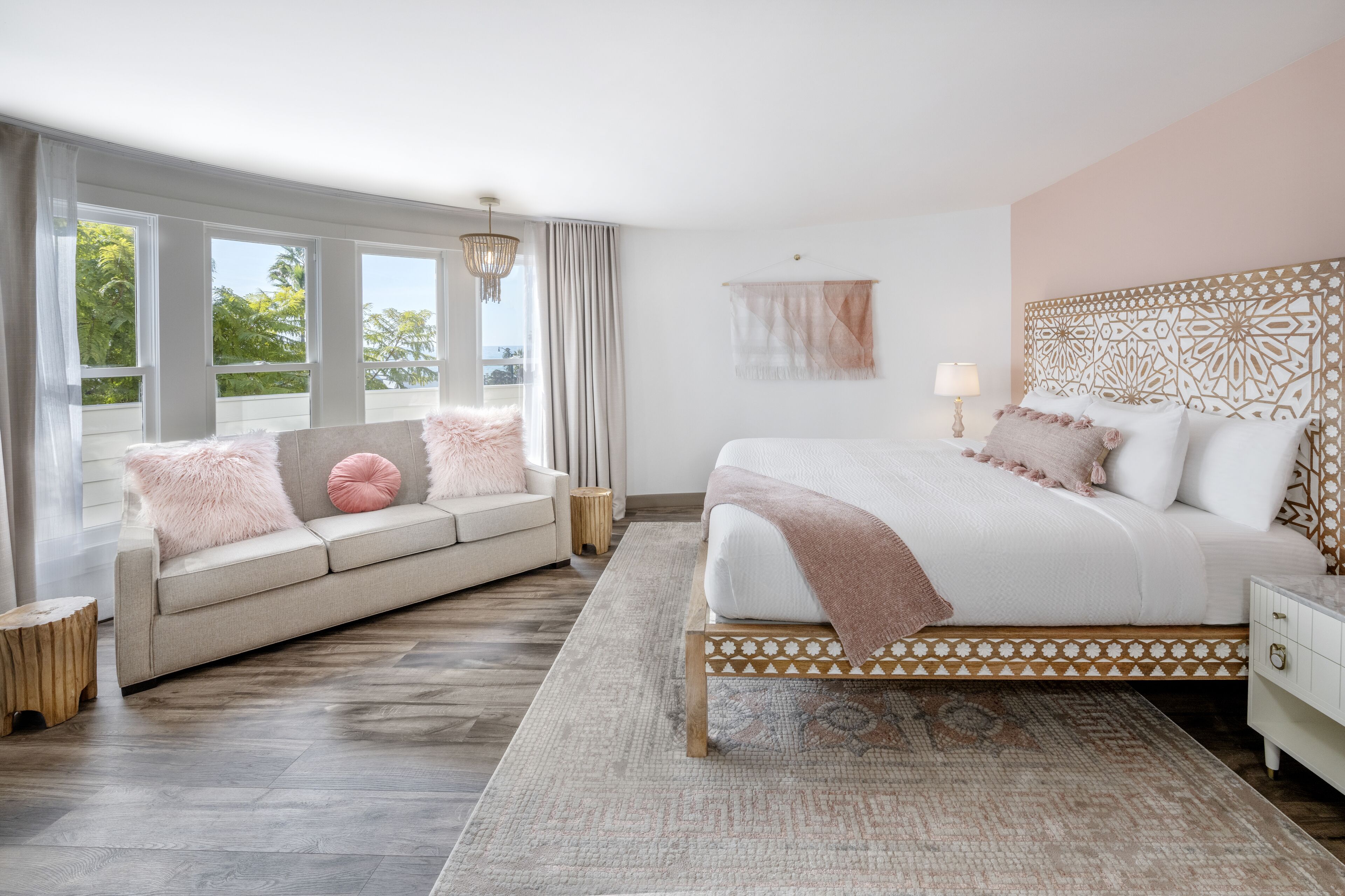 Habitación, 1 cama King size, vista al océano | Ropa de cama de alta calidad, camas Tempur-Pedic y wifi gratis 
