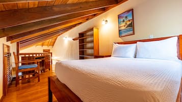 Pool View Upper Level Suite | 1 bedroom, in-room safe, iron/ironing board (on request), WiFi (free)