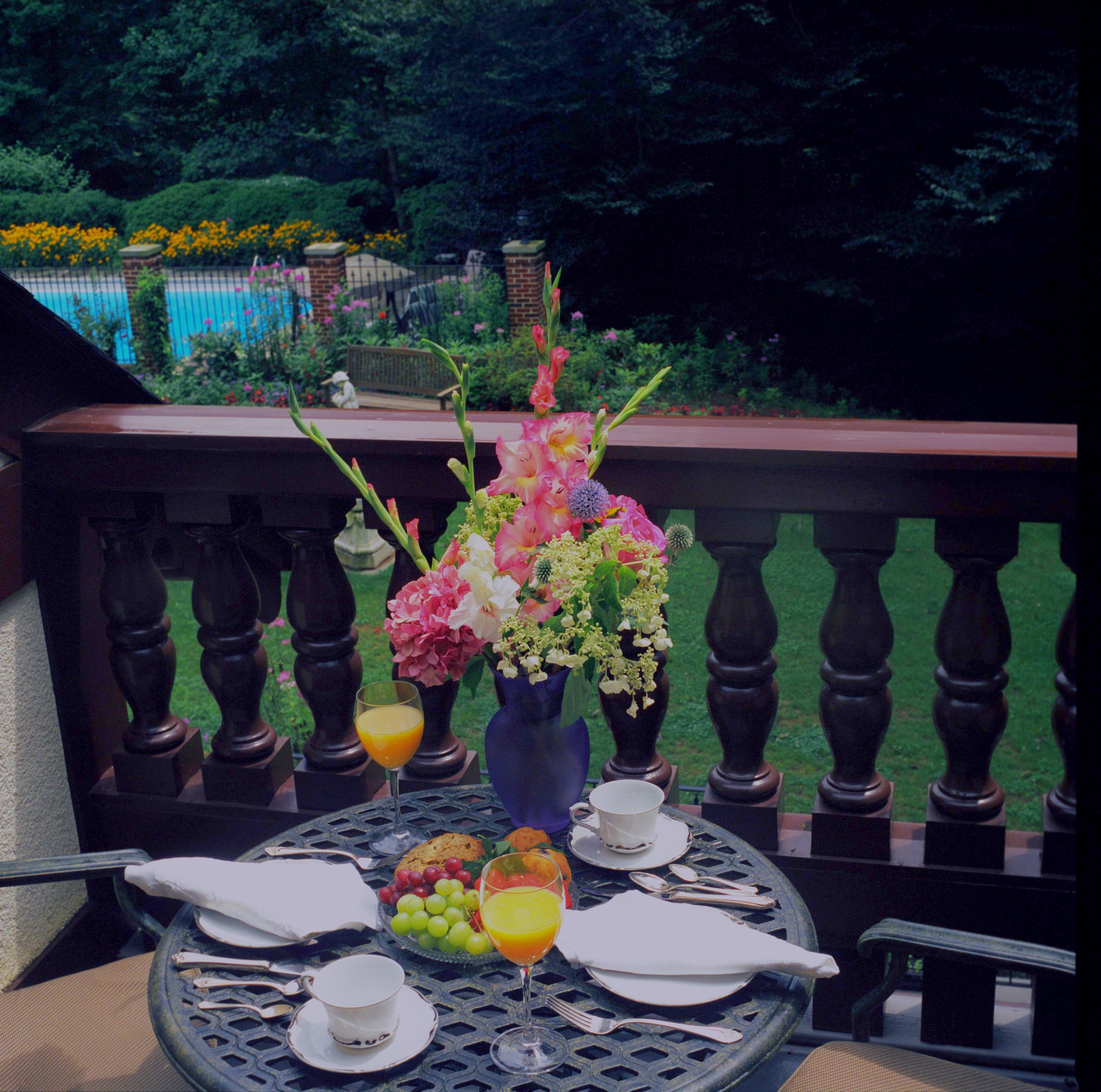 Utsikt fra overnattingsstedet