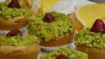 Daily buffet breakfast (EUR 10 per person)