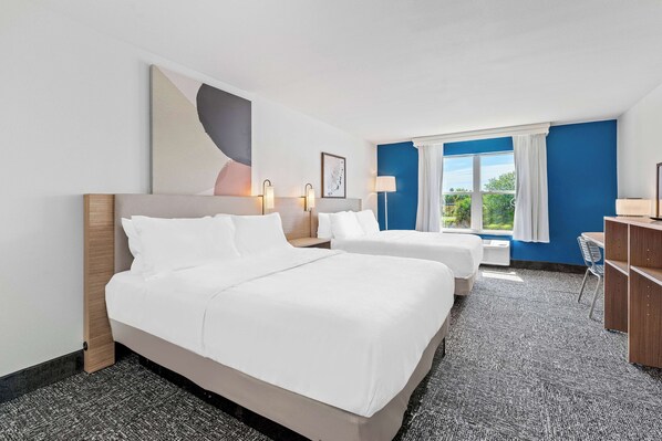 Room, 2 Queen Beds | Premium bedding, in-room safe, desk, blackout drapes