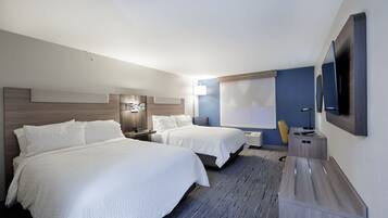 Standard Room, 2 Queen Beds | 1 bedroom, down comforters, desk, soundproofing