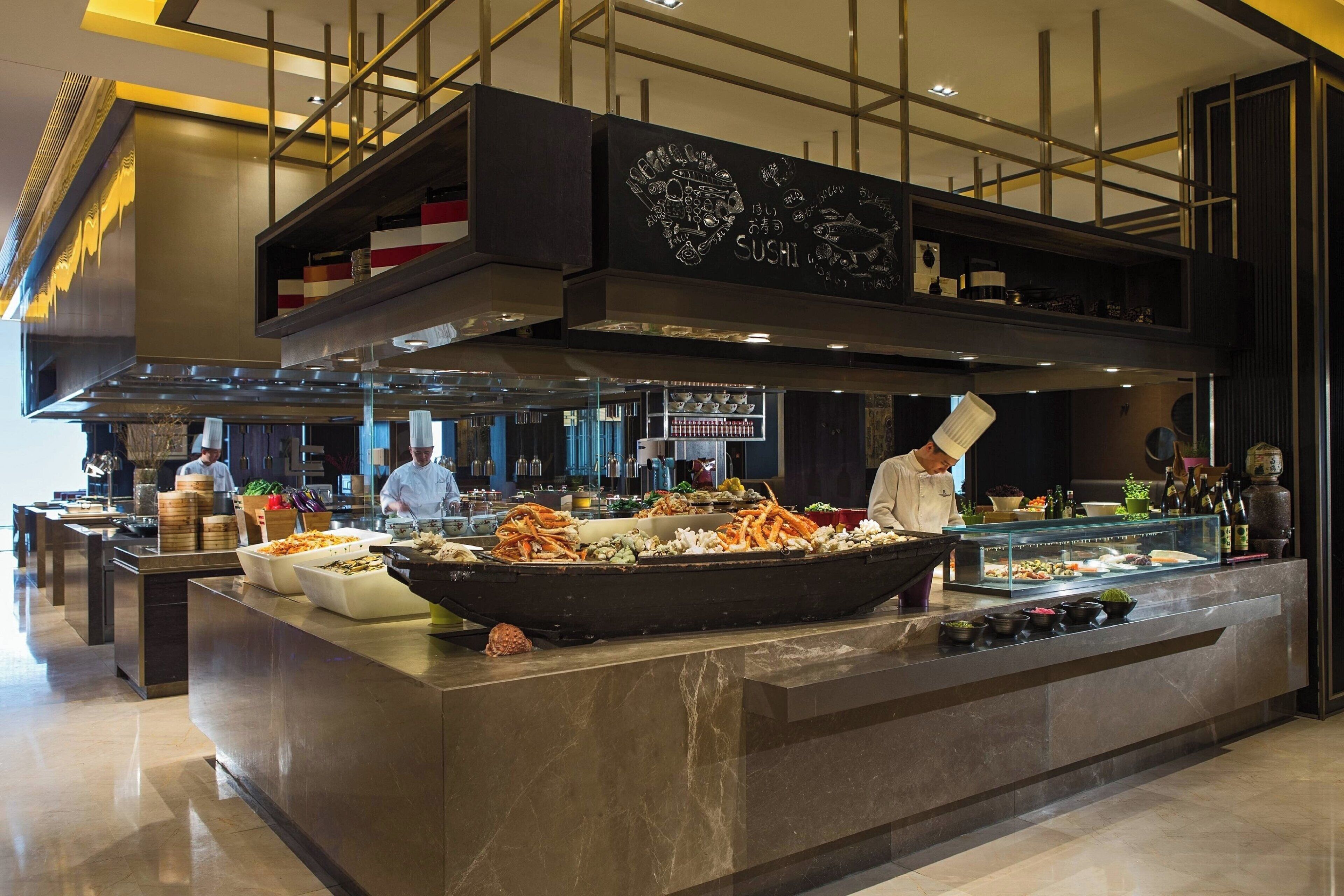 fridge, electric kettle