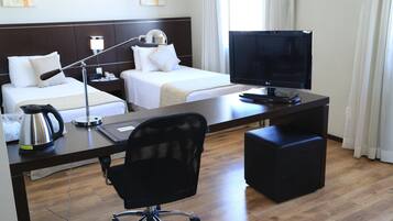 Minibar, in-room safe, desk, blackout drapes