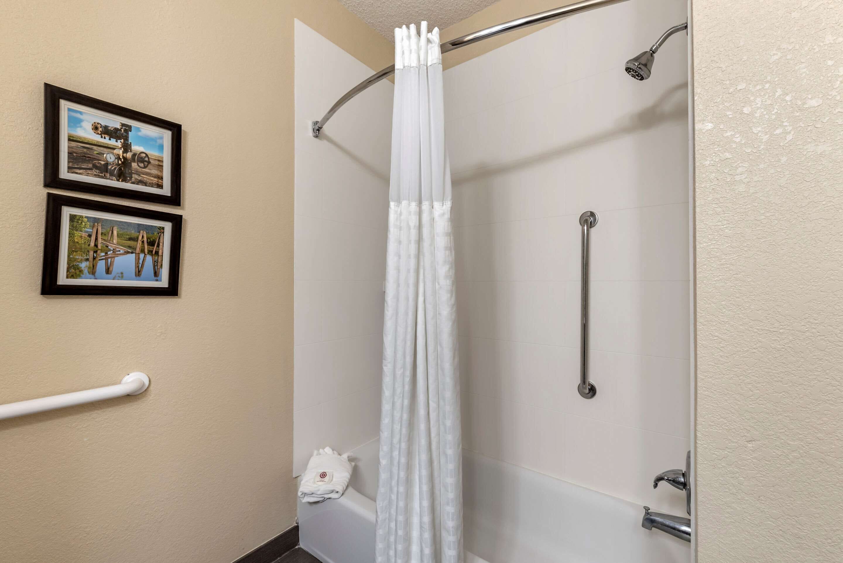 suite, 1 king bed with sofa bed, accessible, non smoking | desk, iron/ironing board, free wifi, bed sheets