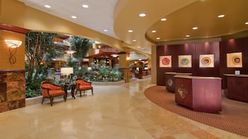 Check-in/check-out kiosk
