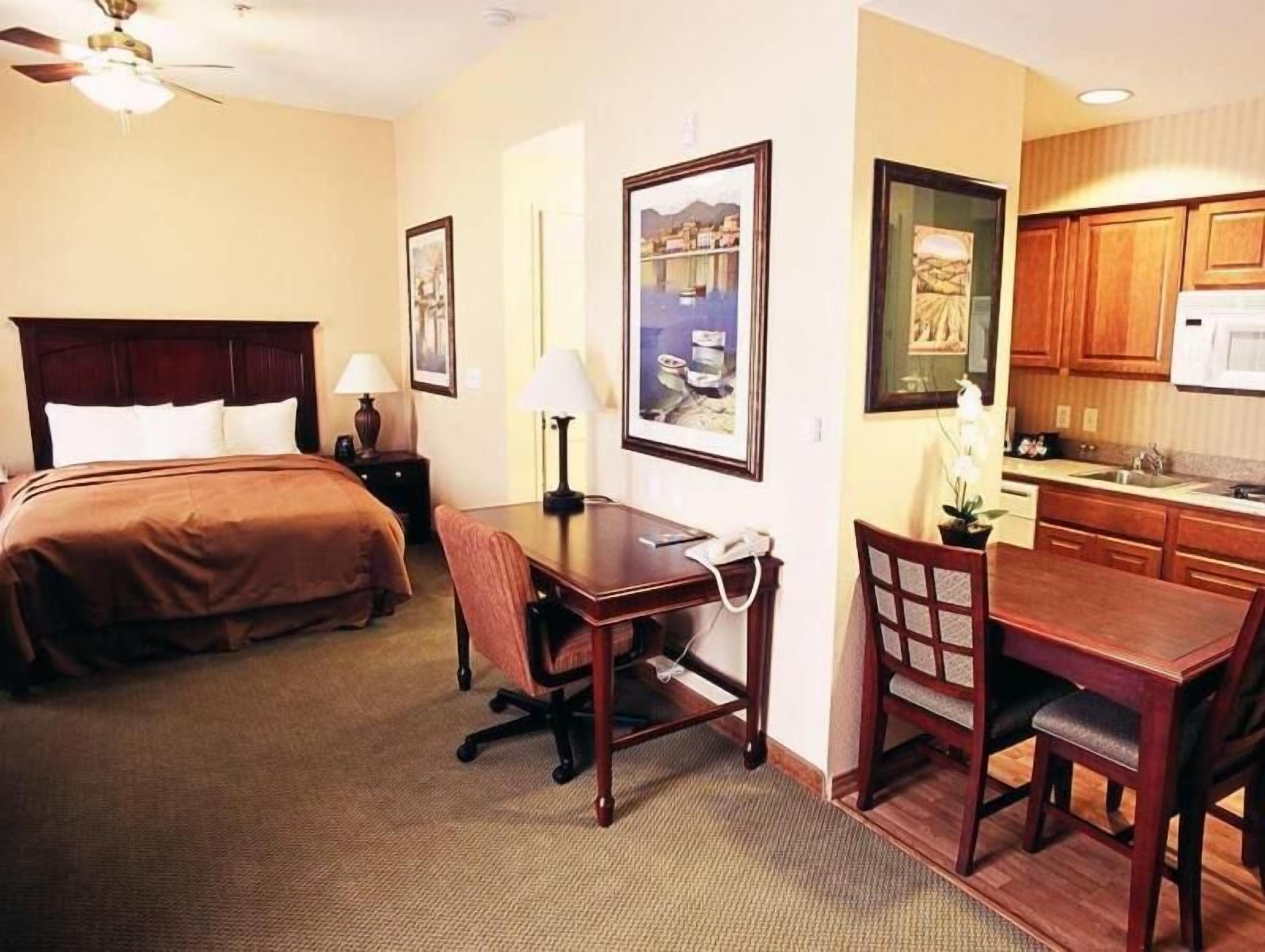 Hypo-allergenic bedding, down duvets, desk, blackout curtains