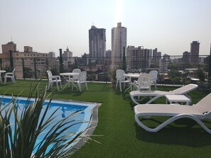 City view from property - Hotel Cecilia (Asunción)